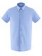 Nova Short Sleeve Shirt in Regular Fit Light Blue