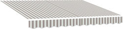 vidaXL Material Pentru Copertină Gri 2.5x3m