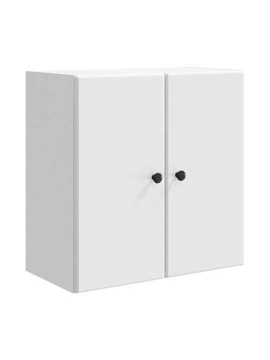Wall White Kitchen Cabinet 59x31x60cm
