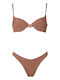 Bikini Set With Light Padding Brown