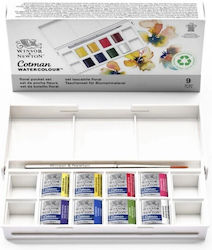 Winsor & Newton Cotman 8 Цветни Акварелни Бои