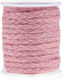 Schnürsenkel Geflochtenes Leinen Rosa 10mm 20Meter