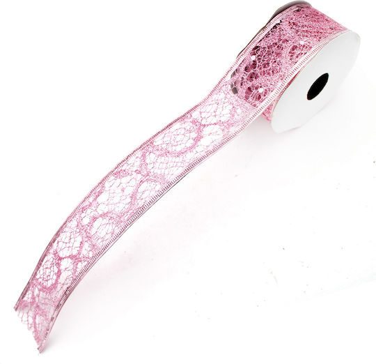 Weihnachtsgirlande Rosa 280x4cm