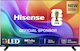 Hisense Smart Televizor 32" Full HD QLED A5S HDR (2026) 32A5S
