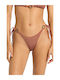 Bikini Slip με Κορδονάκια Fawn