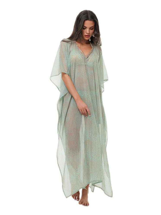 Bluepoint Damenbademode Türkis Kaftan