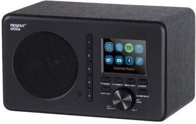 Ferguson Regent i200s Επιτραπέζιο Ραδιόφωνο Ρεύματος DAB+ με Bluetooth και USB Μαύρο