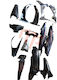 Κουστουμι Yamaha Crypton T110 Μαυρο Ασημι