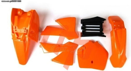 Kit of Plastics Ktm 50 50sx Mini Adventure Orange
