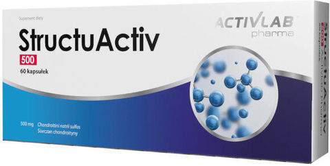 ActivLab StructuActiv 500mg Συμπλήρωμα για την Υγεία Αρθρώσεων & Οστών 60 κάψουλες