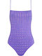 One Piece Swimsuit Lilac