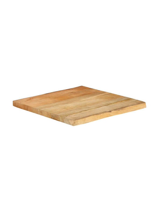 vidaXL Table Surface Made of Solid Mango Wood 40x40x2.5cm 370702
