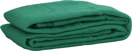 vidaXL Car Luggage Straps Net 500x3.5cm Green