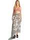 Blu4u Coral Damask Принтирано Парео Черно Код 26383420-02