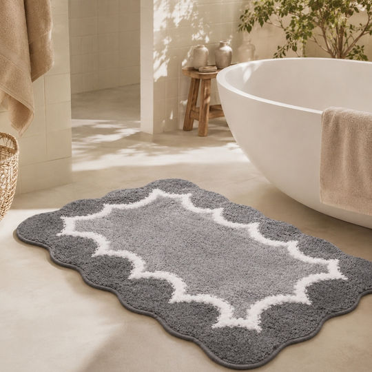 My Home Luxury Non-Slip Bath Mat CBM-1 Dark Gray 50x80cm