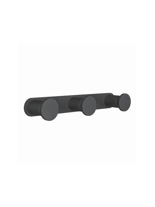 Pam & Co Triple Bathroom Hook With Screws 3.5x2...