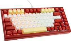 Ducky Tinker 75 Fallout Gaming Mechanical Keyboard Tenkeyless with Cherry MX2A Blue Switches and RGB Lighting (English US) Nuka Cola Edition