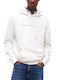Sweatshirt with Hood Ecru