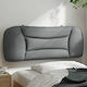 vidaXL Cushion for Fabric Headboard Gray 110x48cm