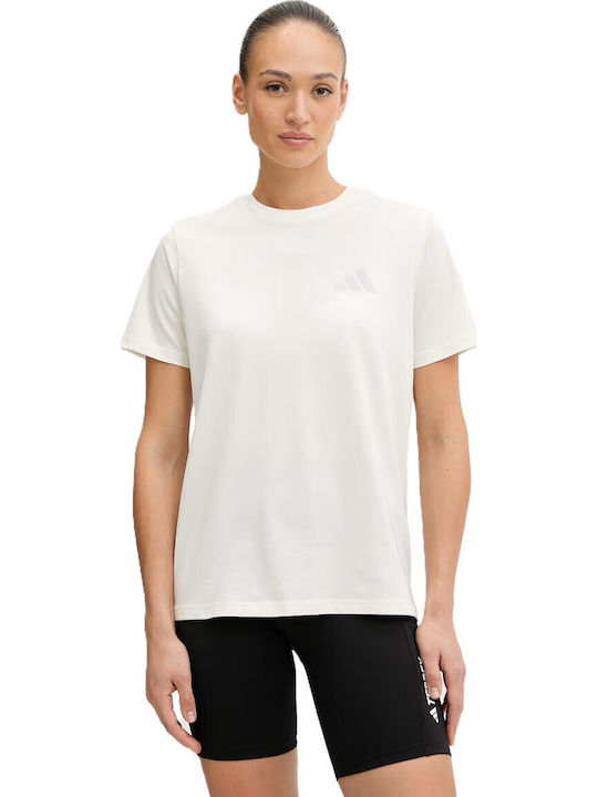 adidas Graphic Women's T-shirt Off White