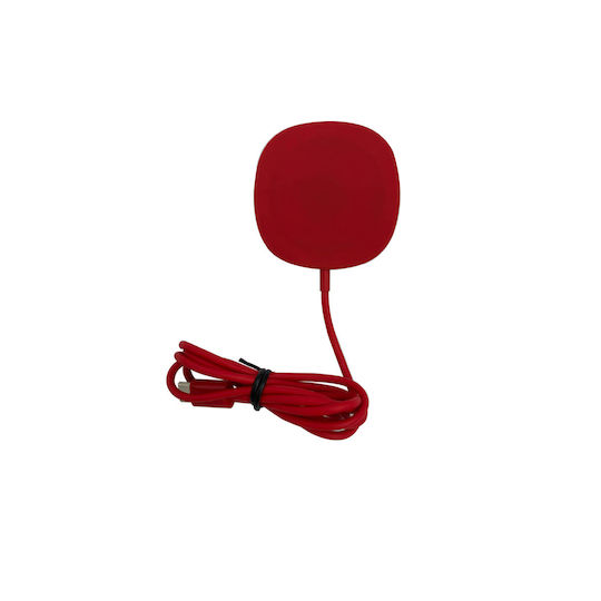 Wireless Charger (Qi Pad) 15W Red (Ω5090306-036)