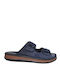 Leather Men's Sandals in Blue Colour S-001-BLUE