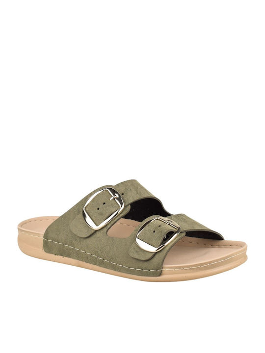 Yfantidis Men's Slippers Green