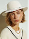 Beltipo Women's Wicker Hat White G-KAPELA-010-E41(5223)