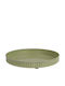 Beauty Home Decorative Tray Metallic Round 30x30cm