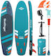Skatinger Jade Φουσκωτή Σανίδα SUP με Μήκος 3.2m Γαλάζια