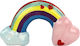 Ceramic Money Box Dream Rainbow Heart 22.4x11.5cm