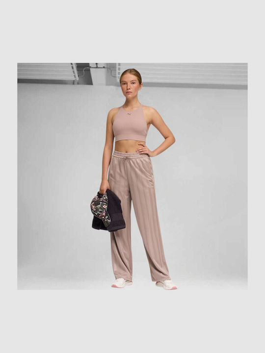 PUMA Puma Damen Jogginghosen Ausgestellt Rosa