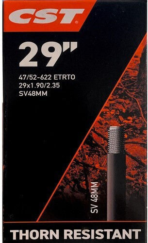 Cst Bicycle Tyre Inner Tube 29 X 1.90/2.40 A V 48mm Tp Reinforced Black
