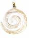 Infinity Charm in Gold Plated Silver