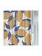 Spirella Mara Fabric Shower Curtain 180x200cm Yellow
