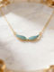 Turquoise Angel Wings Necklace