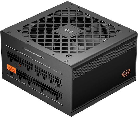 PCCOOLER P3-KN750-G1F 750W Sursă de Alimentare Neagră Complet Modulară 80 Plus Gold