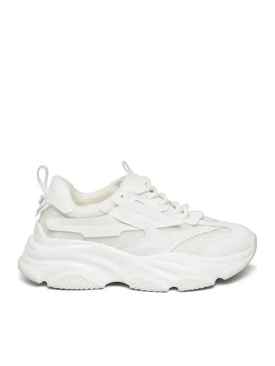Sneakers Bărbătești Albi