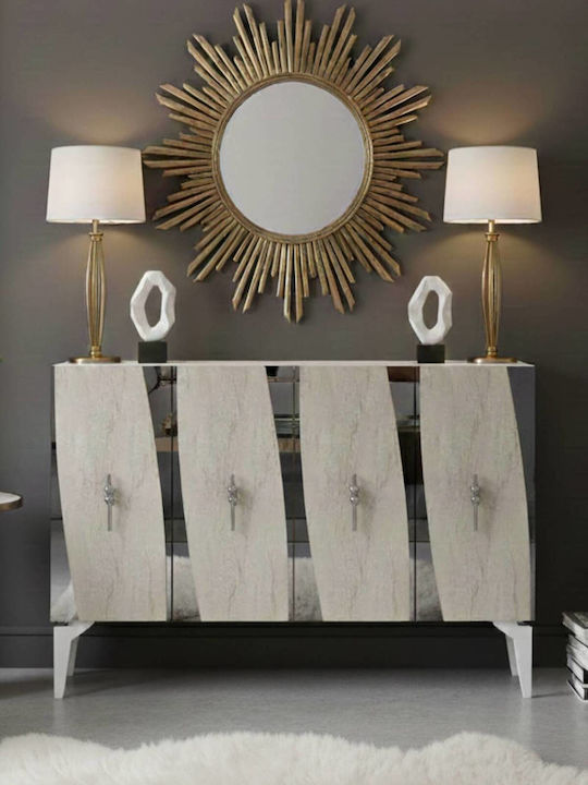 TV Stand Brown L120xD32xH79cm