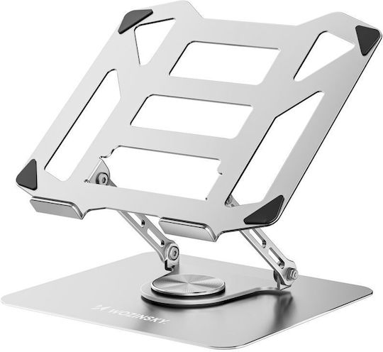 Wozinsky WDCX-X19-AB Stand for Laptop up to 16" Silver