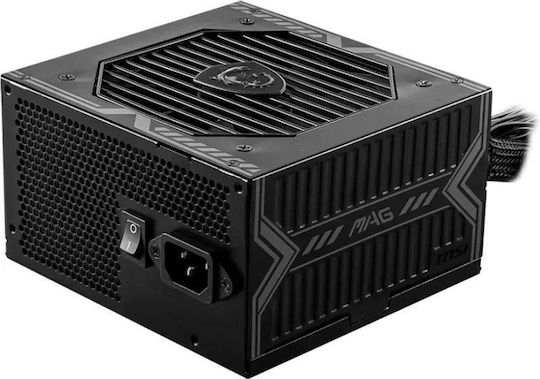 MSI MAG A750BN PCIE5 III 750W Черен Захранващ Блок За Компютър Пълен Кабел