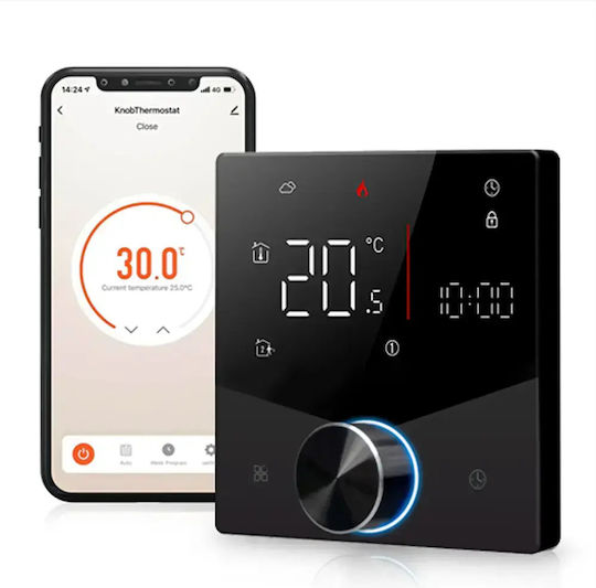 MOES Digital Wall-Embedded Room Thermostat Smart with Wi-Fi