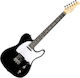 Voltera Guitars Ηλεκτρική Κιθάρα T Style με SS Διάταξη Μαγνητών Μαύρη