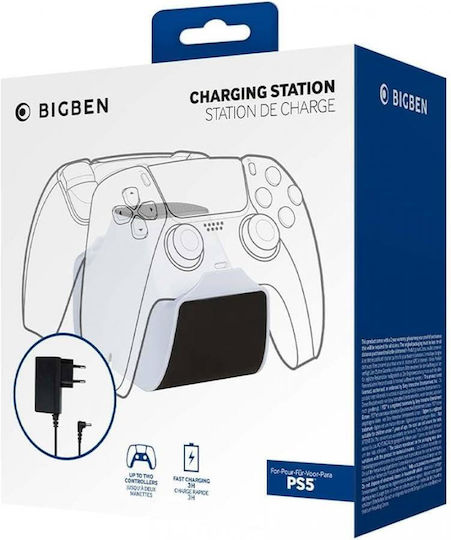 Bigben Interactive Charging Station Βάση Φόρτισης PS5 9781975375999