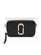 Damentasche aus Leder Shopper Schulter Schwarz
