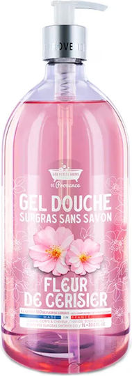 Les Petites Bains Cherry Blossom Αφρόλουτρο σε Gel & Άρωμα Κεράσι 1000ml