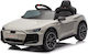 Audi RS e-tron GT Μονοθέσιο με Τηλεκοντρόλ Licensed 12 Volt Γκρι