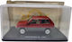 1980 Fiat Panda 45 Red Grey 1:24 Metal Replica Model