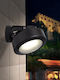Eurolamp Wall-Mounted Outdoor Spotlight GX53 IP66 16.5x10x16.5cm