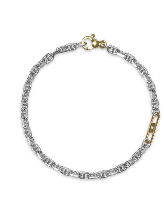 Borsari Men's Silver Bracelet